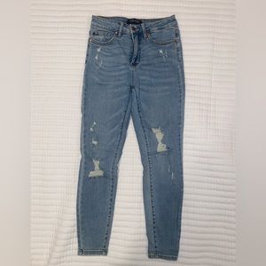 Judy Blue Tummy Control, Distressed Skinny Jean